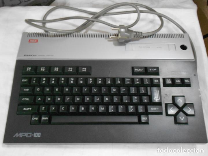 Videojuegos y consolas: ANTIGUO COMPUTADOR PERSONAL SANYO MSX MPC-100 - Foto 2