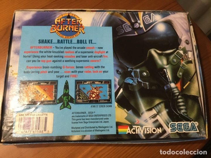 Videojuegos y consolas: After Burner. Sega - Foto 2