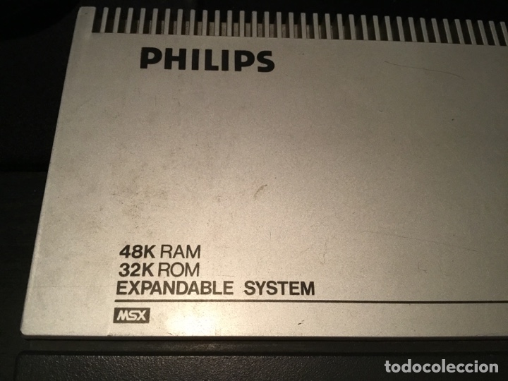 Videojuegos y consolas: Consola Philips VG8010 MSX - Foto 3