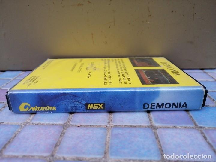 Videojuegos y consolas: JUEGO CASSETTE MSX DEMONIA - Foto 6