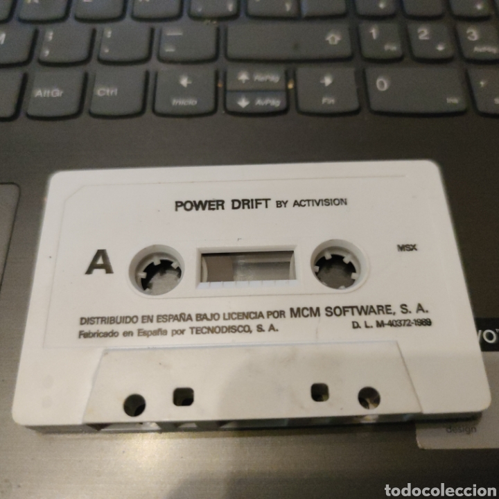 Videojuegos y consolas: POWER DRIFT msx solo la cinta - Foto 1