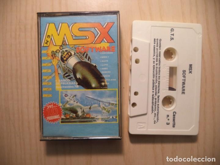 Videojuegos y consolas: JUEGO MSX SOFTWARE N&ordm; 3 MSX - Foto 1