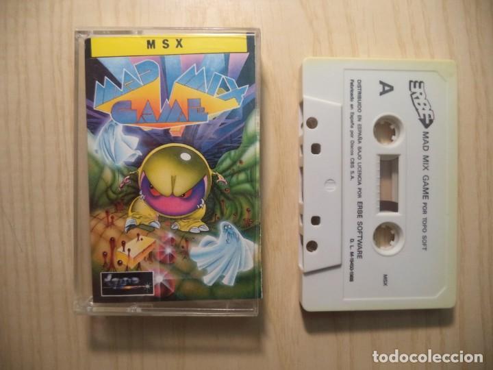 Videojuegos y consolas: JUEGO MAD MIX GAME MSX - Foto 1
