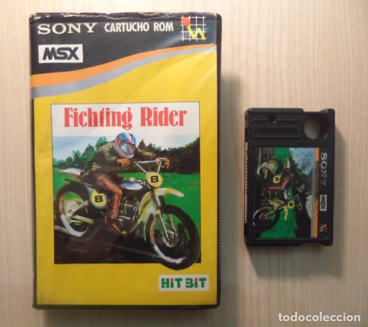 Videojuegos y consolas: JUEGO FIGHTING RIDER MSX - Foto 1