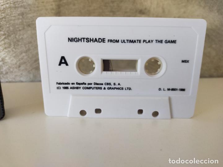 Videojuegos y consolas: NIGHTSHADE MSX EN ESTUCHE - Foto 2