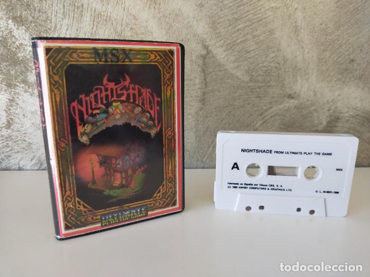 Videojuegos y consolas: NIGHTSHADE MSX EN ESTUCHE - Foto 1