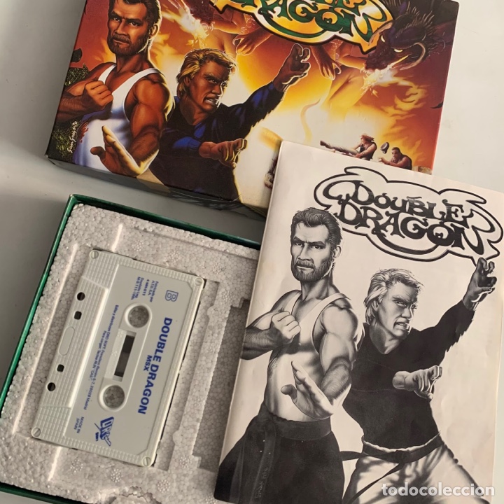 Videojuegos y consolas: Juego de ordenador double Dragon MSX - Foto 2