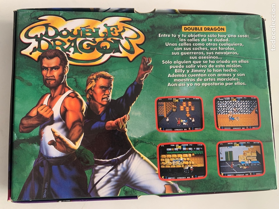 Videojuegos y consolas: Juego de ordenador double Dragon MSX - Foto 3
