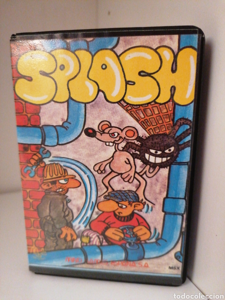Videojuegos y consolas: SPLASH. MIND GAMES ESPA&Ntilde;A. MSX. Nuevo - Foto 1