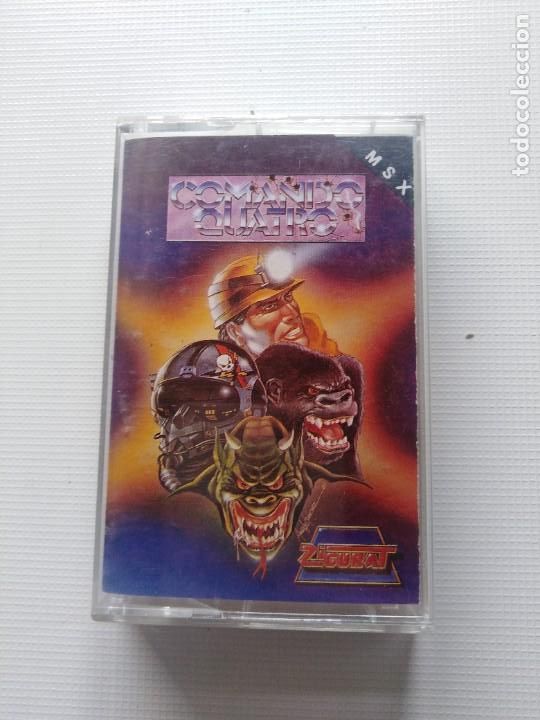 Videojuegos y consolas: Juego Msx Comando Quatro - Foto 1