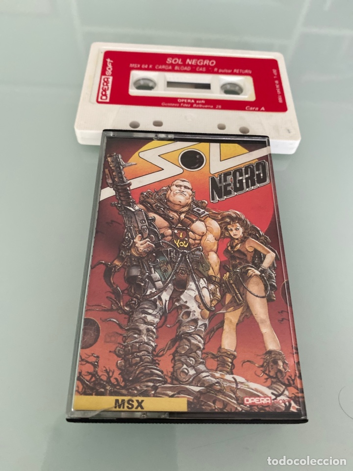 Videojuegos y consolas: MSX - Sol Negro (OPERA Soft) [Juan Gimenez] MSX2 - Foto 1