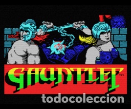 Videojuegos y consolas: Gauntlet [US Gold] 1986 ATARI Games Gremlin Graphics .from The Deeper Dungeons - Erbe Software [MSX] - Foto 7