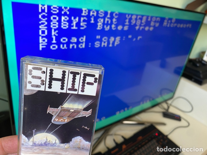 Videojuegos y consolas: MSX - SHIP (Perspective / OUTLAND) SPE [Software de Programadores Espa&ntilde;oles] TETSUMA YOSHIDA Sygran - Foto 2