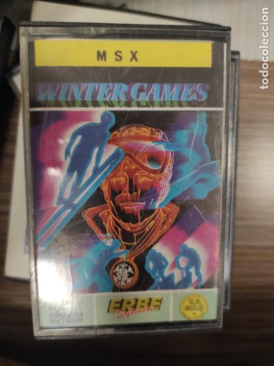 Videojuegos y consolas: WINTER GAMES JUEGO MSX - Foto 1