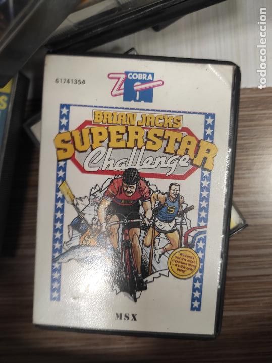 Videojuegos y consolas: MSX - Brian Jacks Superstar Challenge - Ed. ESTUCHE - - Foto 1