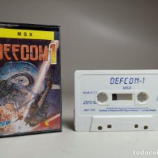 Videojuegos y Consolas: JUEGO ORIGINAL MSX-MSX2 --- DEFCOM 1