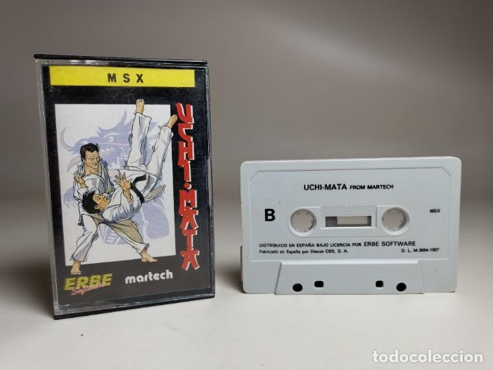 Videojuegos y consolas: JUEGO ORIGINAL MSX-MSX2 ---UCHI-MATA - Foto 2