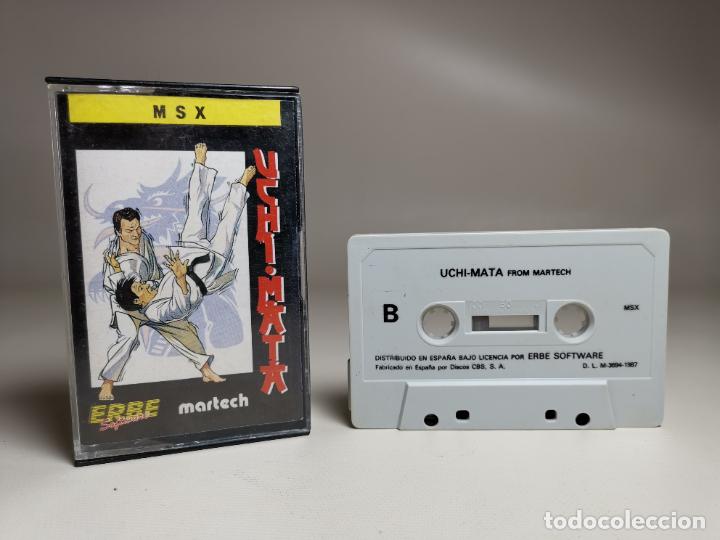 Videojuegos y consolas: JUEGO ORIGINAL MSX-MSX2 ---UCHI-MATA - Foto 1