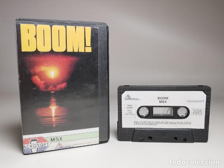 Videojuegos y consolas: JUEGO ORIGINAL MSX-MSX2 ---BOOM - Foto 2