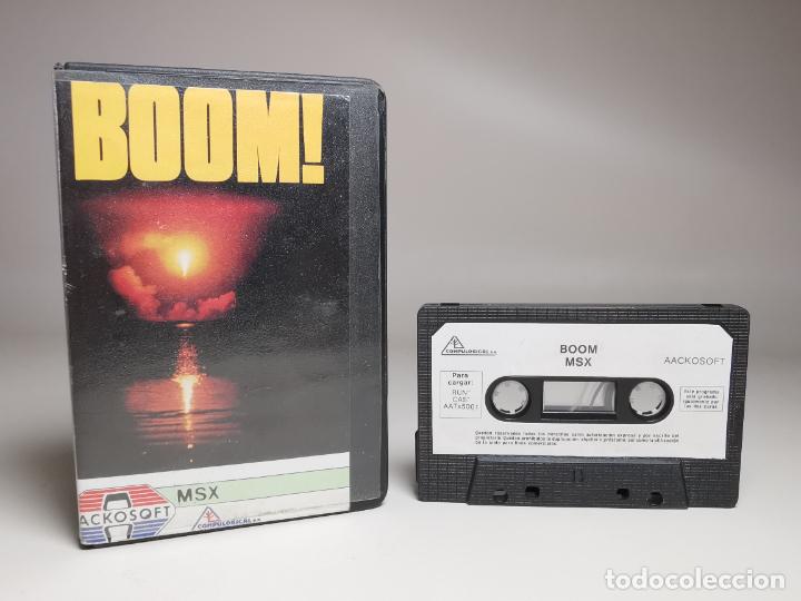 Videojuegos y consolas: JUEGO ORIGINAL MSX-MSX2 ---BOOM - Foto 1