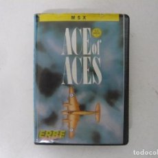 Videojuegos y Consolas: ACE OF ACES / MSX / RETRO VINTAGE / CASSETTE - CINTA. Lote 285302563