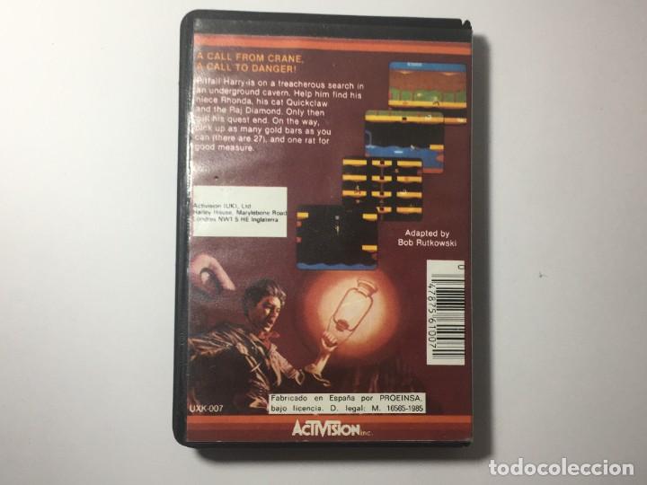 Videojuegos y consolas: JUEGO MSX PITFALL II LOST CAVERN - DAVID CARNES - Foto 2