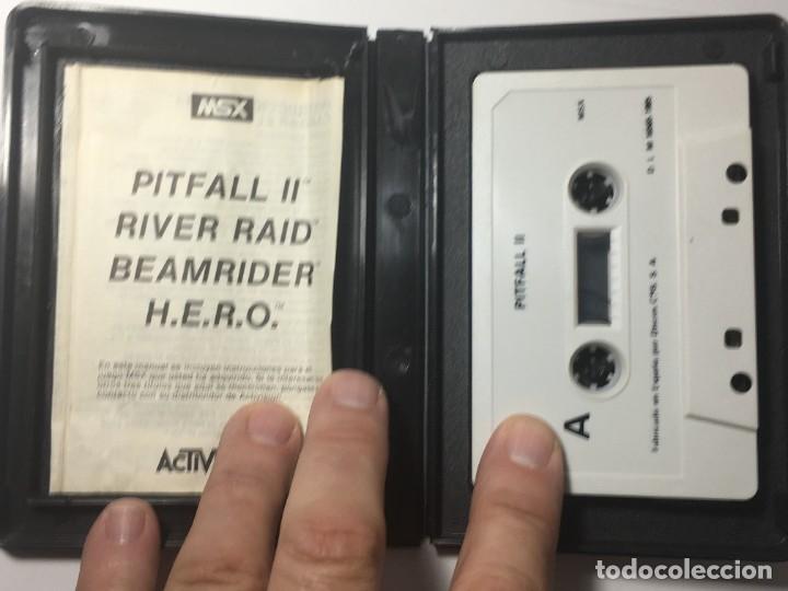 Videojuegos y consolas: JUEGO MSX PITFALL II LOST CAVERN - DAVID CARNES - Foto 3