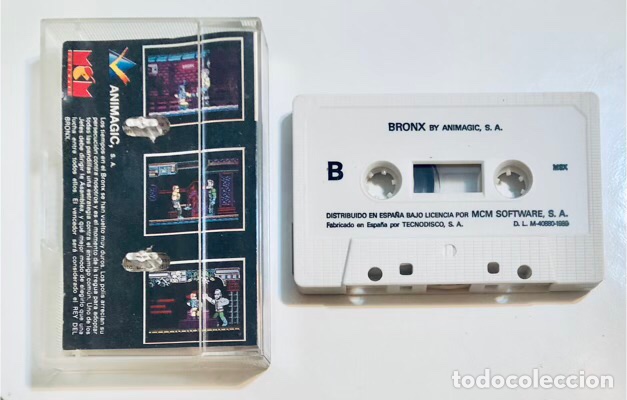 Videojuegos y consolas: Bronx [Animagic] 1989 MCM Software [MSX] MSC 728 - Foto 6