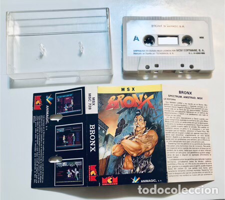 Videojuegos y consolas: Bronx [Animagic] 1989 MCM Software [MSX] MSC 728 - Foto 7