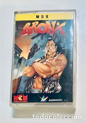 Videojuegos y consolas: Bronx [Animagic] 1989 MCM Software [MSX] MSC 728 - Foto 3