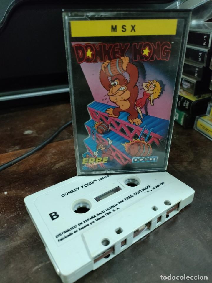 Videojuegos y consolas: DONKEY KONG - MSX CINTA - ERBE OCEAN - Foto 1