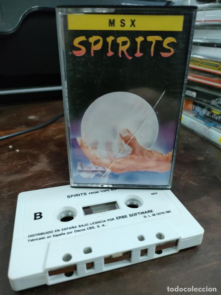 Videojuegos y consolas: SPIRITS - MSX CINTA - TOPO SOFT - Foto 1