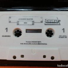 Videojuegos y Consolas: CINTA CASSETTE JUEGO MSX ”COMANDO QUATTRO” AÑO 1989. Lote 298828998