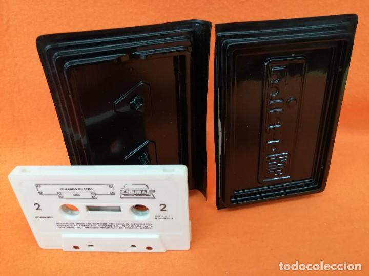 Videojuegos y consolas: CINTA CASSETTE JUEGO MSX &rdquo;COMANDO QUATTRO&rdquo; A&Ntilde;O 1989 - Foto 10