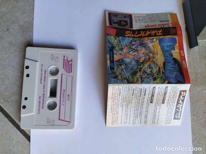Videojuegos y consolas: PHANTIS MSX CASSETTE CINTA - Foto 3
