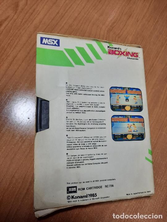 Videojuegos y consolas: BOXING - KONAMI 1985 - MSX - Foto 2