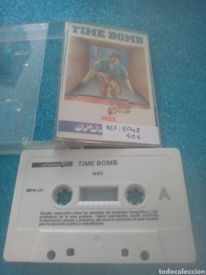 Videojuegos y consolas: Juego MSX Time Bomb juego - Foto 1