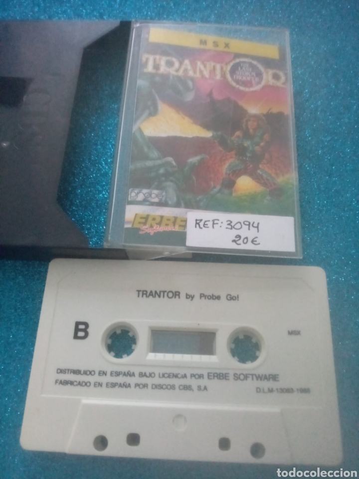 Videojuegos y consolas: Juego MSX Trantor - Foto 1