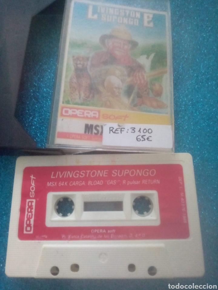 Videojuegos y consolas: Juego MSX Livingstone supongo - Foto 1