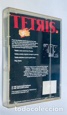 Videojuegos y consolas: Tetris [Mirrorsoft] 1987 - Andromeda Software - Rowan Software [MSX] - Foto 2