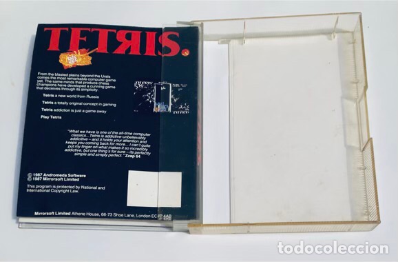 Videojuegos y consolas: Tetris [Mirrorsoft] 1987 - Andromeda Software - Rowan Software [MSX] - Foto 3