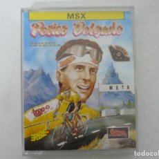 Videojuegos y Consolas: PERICO DELGADO DE TOPO SOFT / JEWELL CASE / MSX / RETRO VINTAGE / CASSETTE - CINTA. Lote 321248518