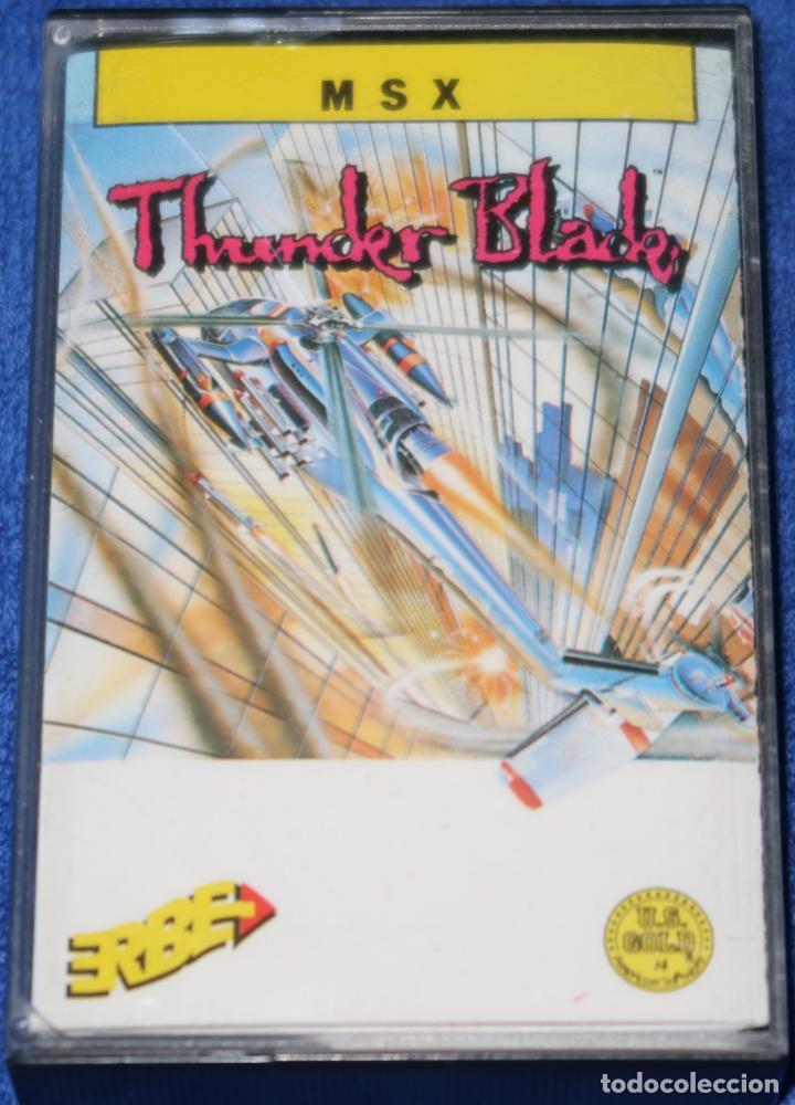 Videojuegos y consolas: Thunder Black - ERBE - MSX (A&ntilde;os 80) - Foto 1