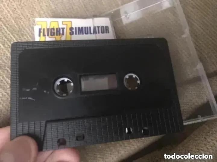 Videojuegos y consolas: ANTIGUO JUEGO MSX 747 FLIGHT SIMULATOR SYSTEM 4 - Foto 2