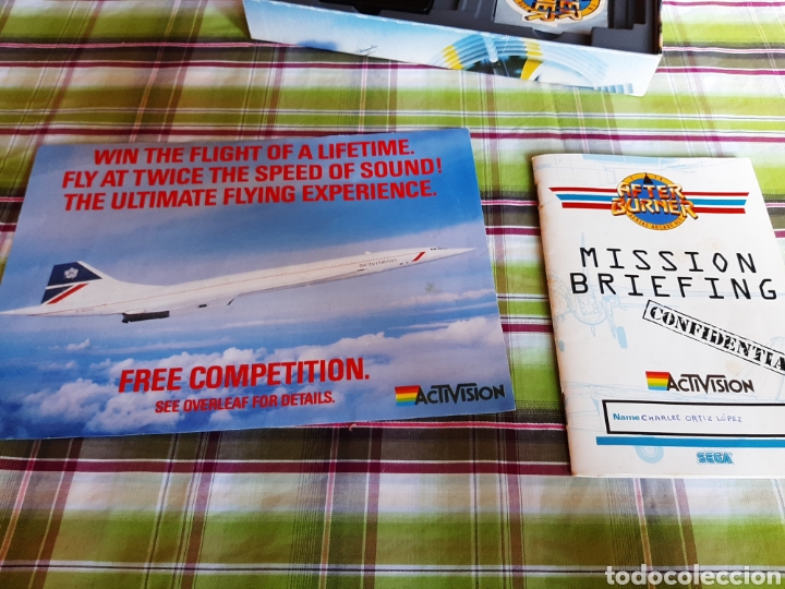 Videojuegos y consolas: After Burner Sega Activision Msx - Foto 4