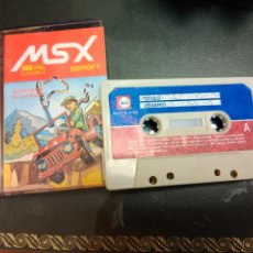 Videojuegos y Consolas: CASSETTE / CASETE VIDEOJUEGO MSX - RIGOBERTO EL CAZADOR - EDISOFT. Lote 347594033