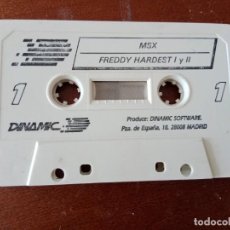 Videojuegos y Consolas: CASSETTE / CASETE VIDEOJUEGO MSX - FREDDY HARDEST I Y II - DINAMIC SOFTWARE. Lote 347594853