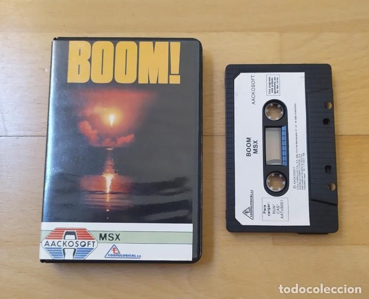 Videojuegos y consolas: JUEGO MSX MSX2 BOOM! AACKOSOFT BYTEBUSTES 1985 BUEN ESTADO - Foto 1