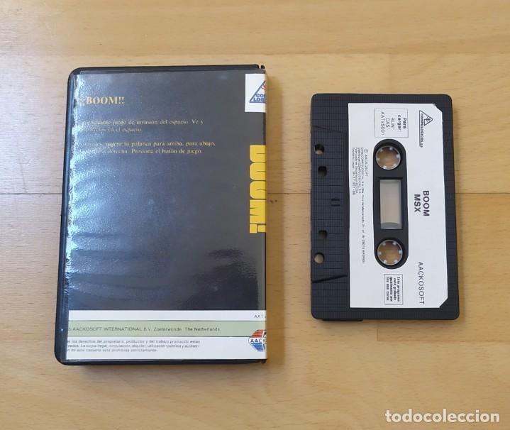 Videojuegos y consolas: JUEGO MSX MSX2 BOOM! AACKOSOFT BYTEBUSTES 1985 BUEN ESTADO - Foto 2
