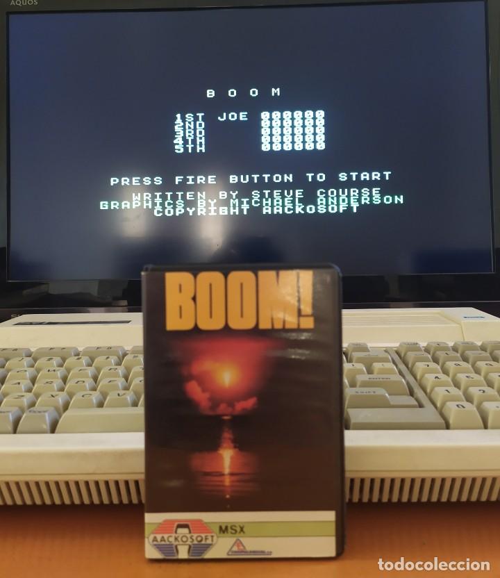 Videojuegos y consolas: JUEGO MSX MSX2 BOOM! AACKOSOFT BYTEBUSTES 1985 BUEN ESTADO - Foto 5